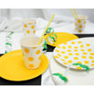 Picture of YELLOW PAPER PLATES 18CM - 6 PACK